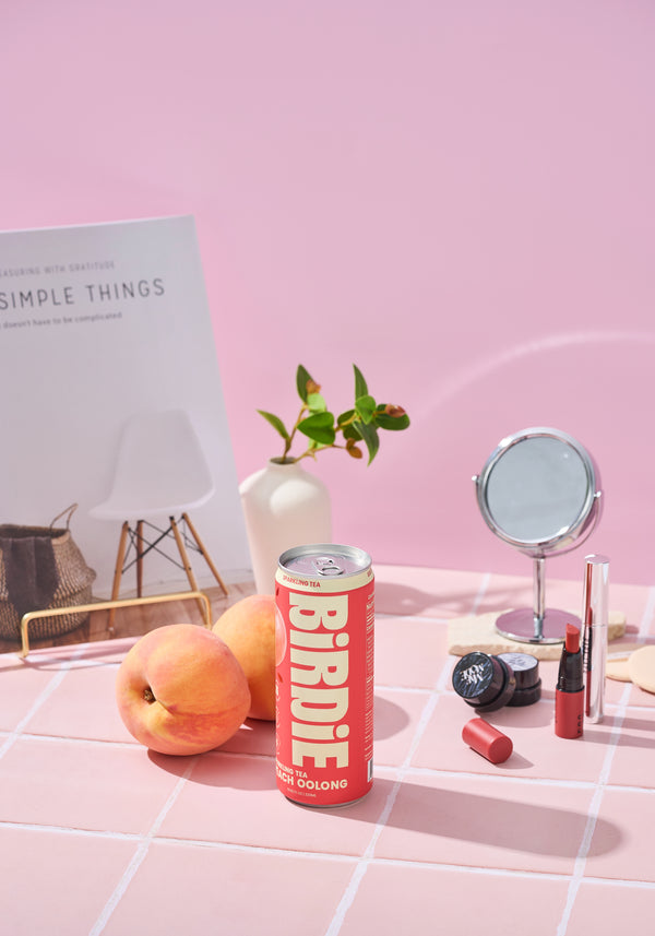 Peach Oolong Sparkling Tea - 12 Pack